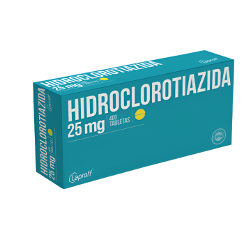 HIDROCLOROTIAZIDA 25MG...