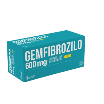 GEMFIBROZILO 600MG CAJAX300...