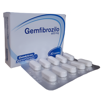 GEMFIBROZILO 600MG CAJA X...