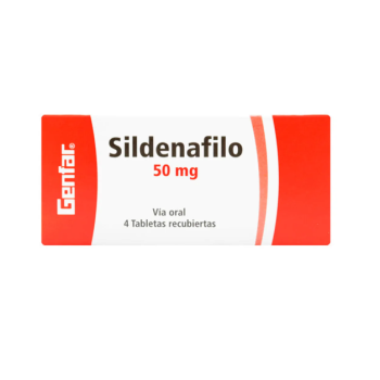 SILDENAFILO 50MG CAJAX4...