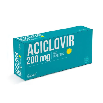 ACICLOVIR 200MG CAJAX240...