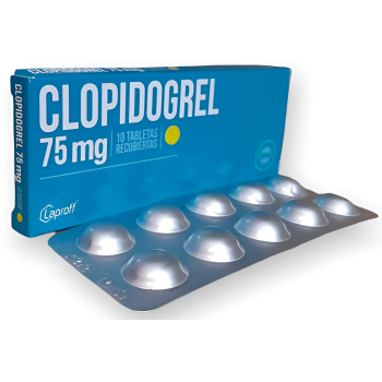 CLOPIDOGREL 75MG CAJAX10...