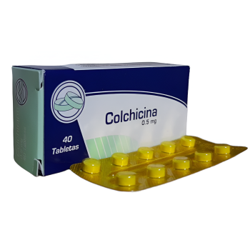 COLCHICINA 0.5 MG CAJA X 40...