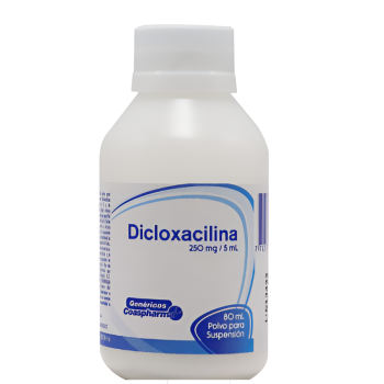 DICLOXACILINA 250MG/5ML PPS...