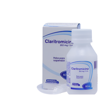 CLARITROMICINA 250MG/5ML...