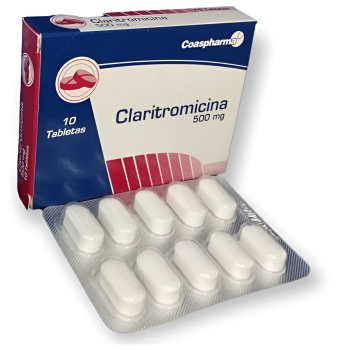 CLARITROMICINA 500 MG CAJA...