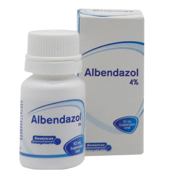 ALBENDAZOL 4% SUSP ORAL FCO...