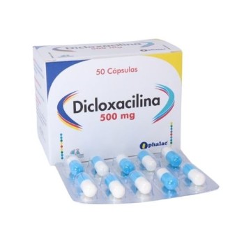 DICLOXACILINA 500MG CJX50...