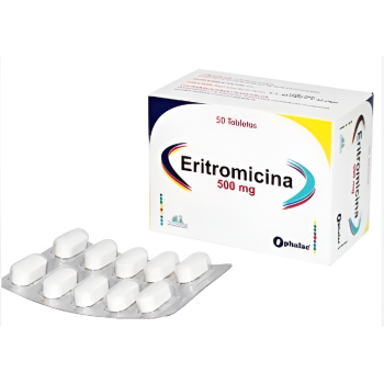 ERITROMICINA 500MG CAJAX50...