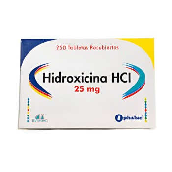 HIDROXICINA HCL 25MG...