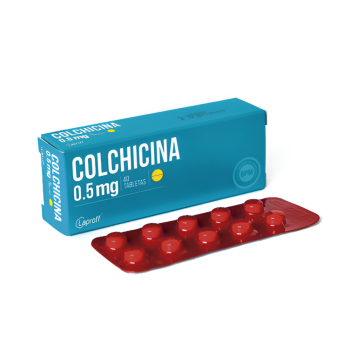 COLCHICINA 0.5 MG CAJAX40...