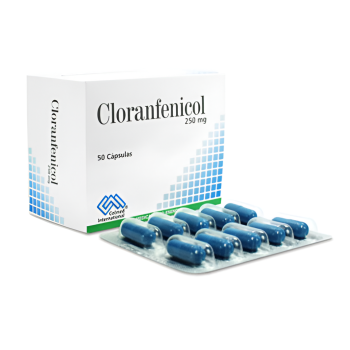 CLORANFENICOL 250MG CAJAX50...