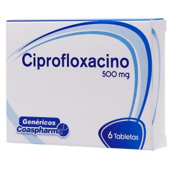 CIPROFLOXACINO 500MG CAJAX6...