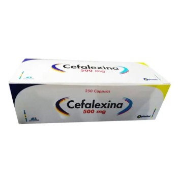 CEFALEXINA 500MG CAJA X 250...