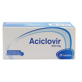 ACICLOVIR 200 MG CAJA X 25...