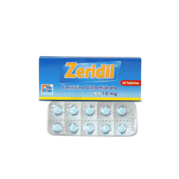 CETIRIZINA 10MG (ZERIDIL)...