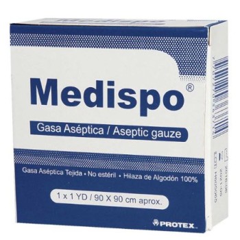 Gasa Aseptica Medispo 1 x 1...