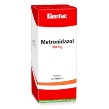 Metronidazol 500mg Caja x...