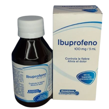 Ibuprofeno 100mg / 5ml...