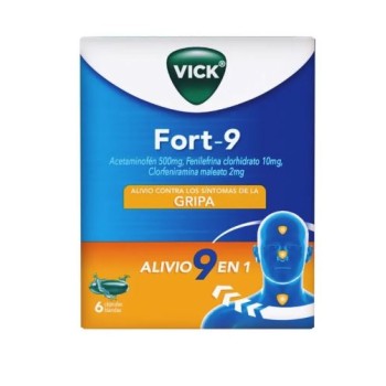 vick Fort - 9 Capsulas...