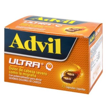 Advil Ultra Caja X 72 cap