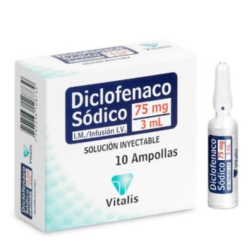 DICLOFENACO SODICO 75MG/3ML...