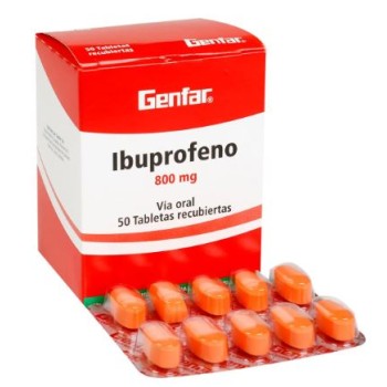 IBUPROFENO 800MG CAJAX50...