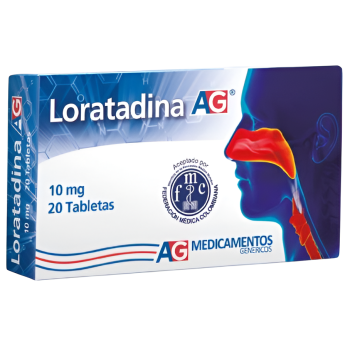 LORATADINA 10 MG CAJAX20...