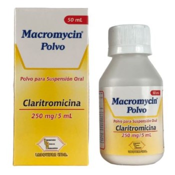 CLARITROMICINA 250MG/5ML...