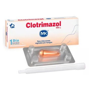 CLOTRIMAZOL 500MG CAJAX1...