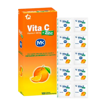 VITAMINA C 500MG + ZINC...