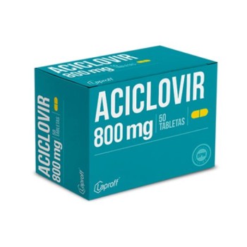 ACICLOVIR 800 MG CAJAX50...