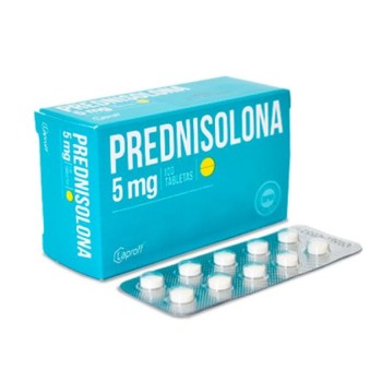 PREDNISOLONA 5MG CAJAX100...