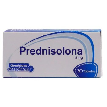 PREDNISOLONA 5MG CAJAX30...