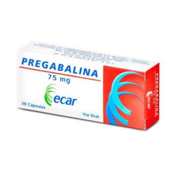 PREGABALINA 75 MG CAJAX30...