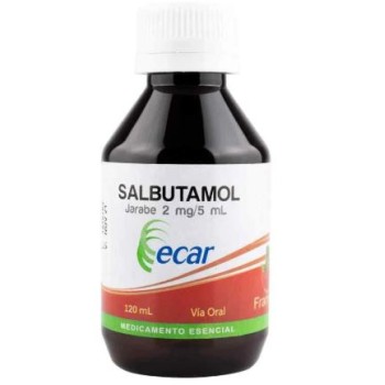 SALBUTAMOL JARABE 2MG/5ML...